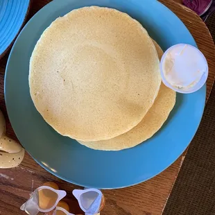 Dinner plate pancakes