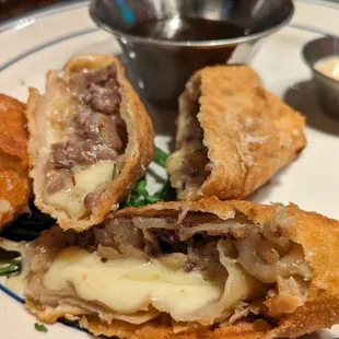 Prime Rib Egg Rolls