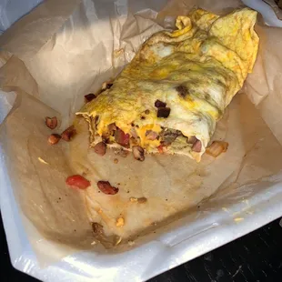 Western omelette add cheese