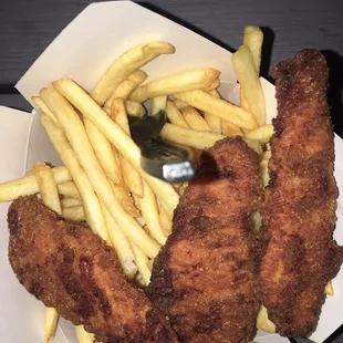 Chicken &amp; fries