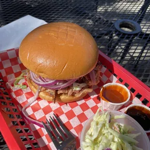 Award Winning Pulled Pork Sandwich
