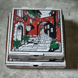 Pizza boxes