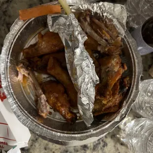 What ever you do, do not get the wings they smell funny and taste nasty asf