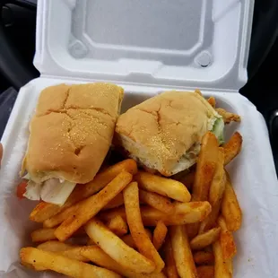 Whiting Fish Sandwich