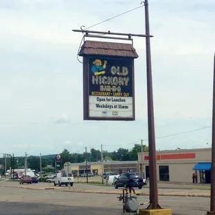 old hickory bar b - q