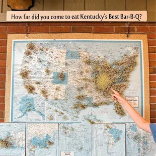 It was really cool to see where others have visited from!