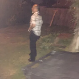 Patrons peeing in my alley