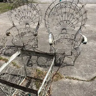 Vintage patio furniture