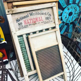 Antique &amp; vintage washboards