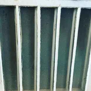 Unusual shaped vintage window