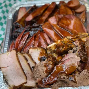 Our eight different meats