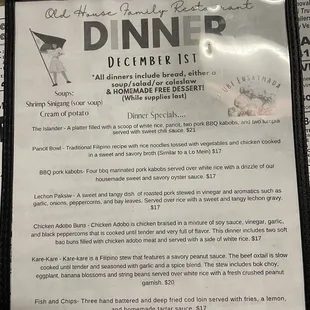 Filipino Dinner Night!