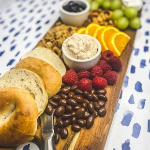 Brunch boards are served every Saturday starting at 10am.