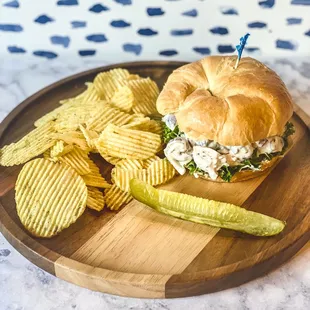 Chicken salad sandwich.