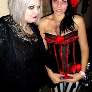 The stunning lovelies Megz &amp; Rachel!  @ The Last &quot;FASCINATION&quot; DJ-Dance Party &amp; Art Show - Nov 15, 2014
