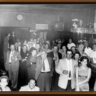 An Old Ironsides anniversary party in the 1950s 