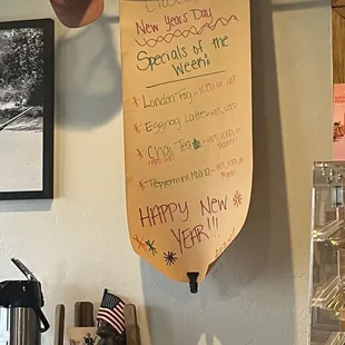 Closed for New Years :)