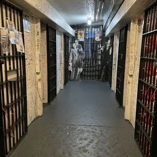 All smaller cell rooms are on the same cell block. Would be cool with a group of friends.