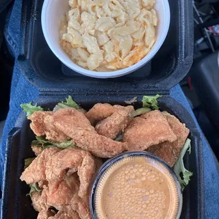 Todd crispy salmon bites