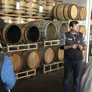 Distillery tour with Arch