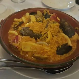 Seafood Paella