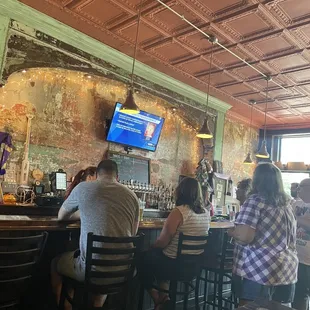Bar area
