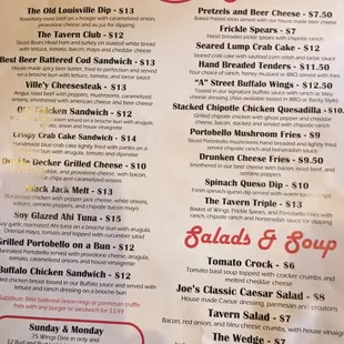 menu, chicken wings and fried chicken