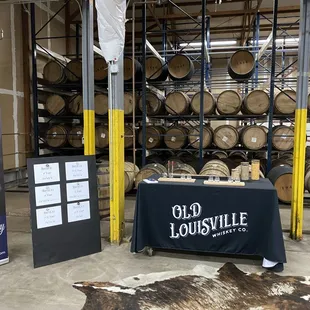 Inside the warehouse