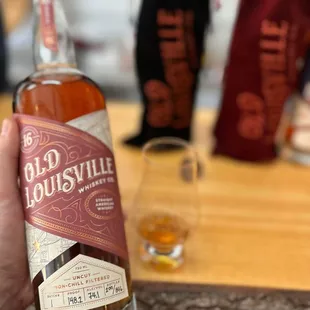 Limited release 148.2 Proof Whiskey.