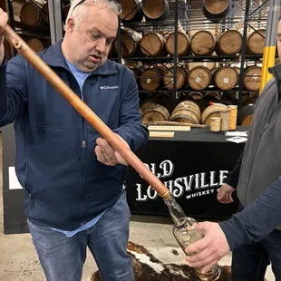 Fill your own Bourbon.