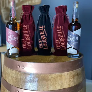 Our newest releases: 16 year Whiskey and 9 year 9 months Single Barrel Bourbon.