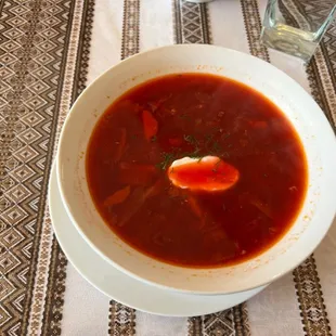 Ukrainian borscht