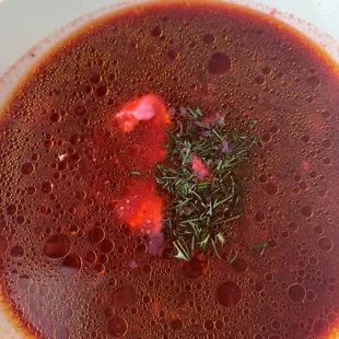 Borscht...delicious!!!!