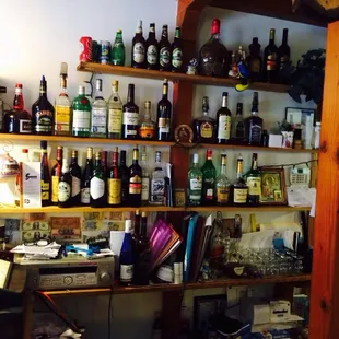 Stocked bar