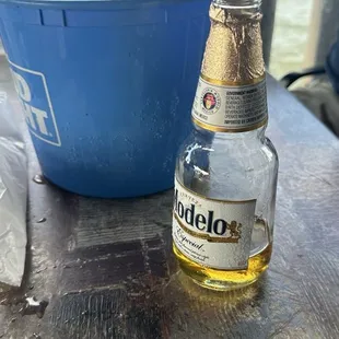 Polished off two buckets