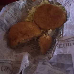 Crab cakes