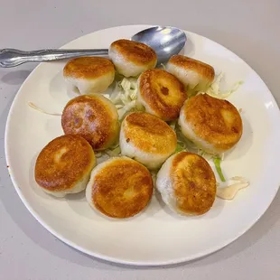 10 Piece Pan Fried Seafood Bun