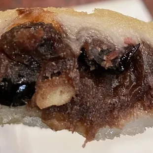 Inside of the Fried Mochi