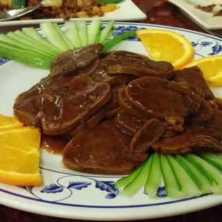 Special Braised Beef Tongue Chef's Special