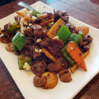 House Special Stir-Fry Lamb Liver and Kidney Chef's Special
