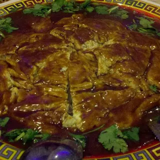 Egg Omelet Surfaced Lamb Chef's Special