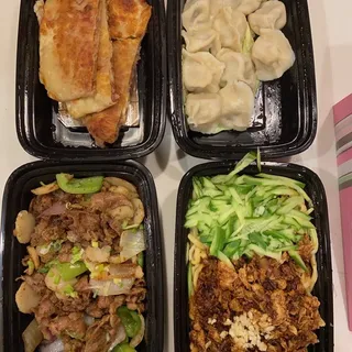 Beijing Style Noodles in Fried Dark Bean Paste