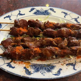 4 Piece Fried Lamb Skewer