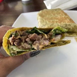 Steak wrap