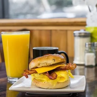 OMG Breakfast Sandwich