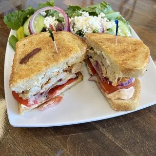 Red Pepper Chicken Melt