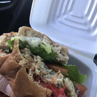 Mediterranean Turkey Burger