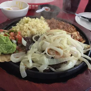 Steak &amp; Chicken Fajitas great taste!