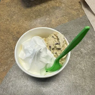 Side by Side  Vanilla &amp; Cookie Dough