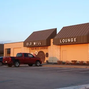 the outside of the building